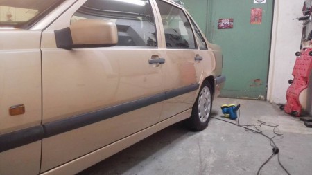 Lätt polering med lätt lackskydd