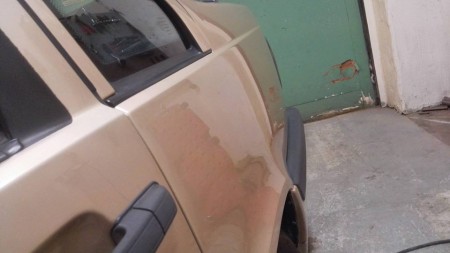 Lätt polering med lätt lackskydd