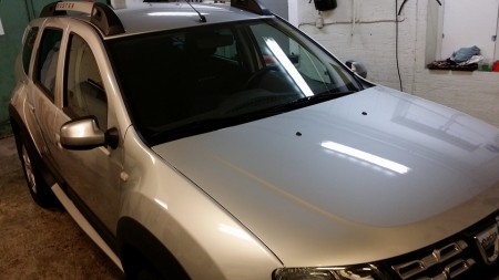 Vattenlös biltvätt