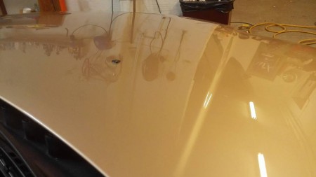 Lätt polering med lätt lackskydd