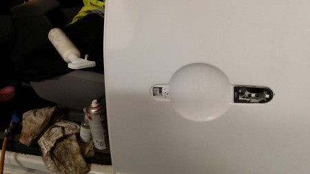 Resultatet på rost reparation