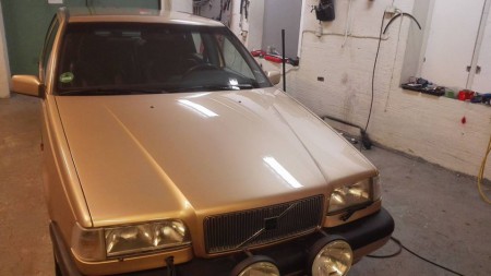 Lätt polering med lätt lackskydd