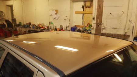 Lätt polering med lätt lackskydd